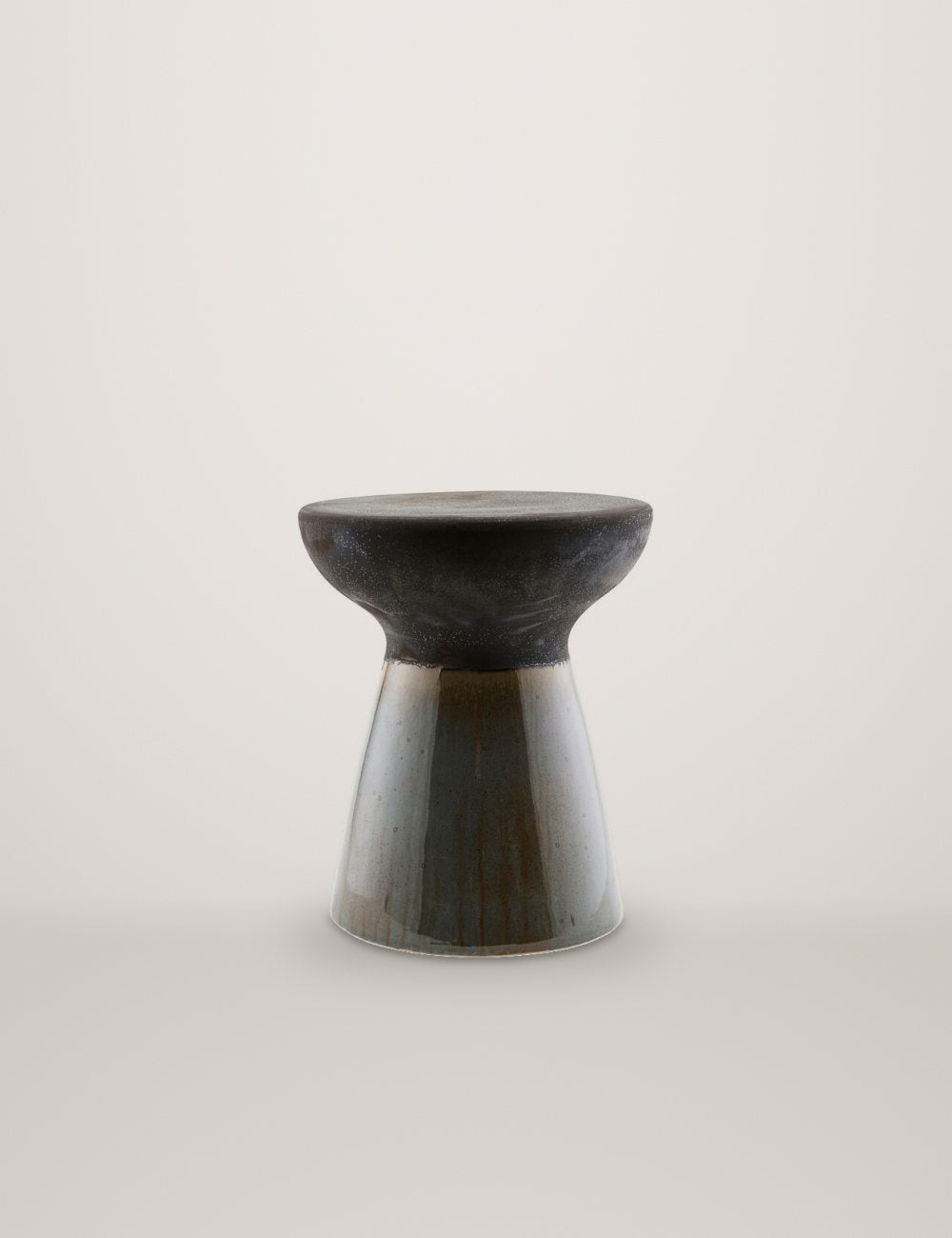 Pablo Green & Brown Side Table