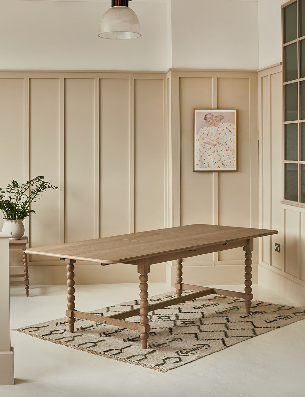 Frances Bobbin Eight Seater Dining Table