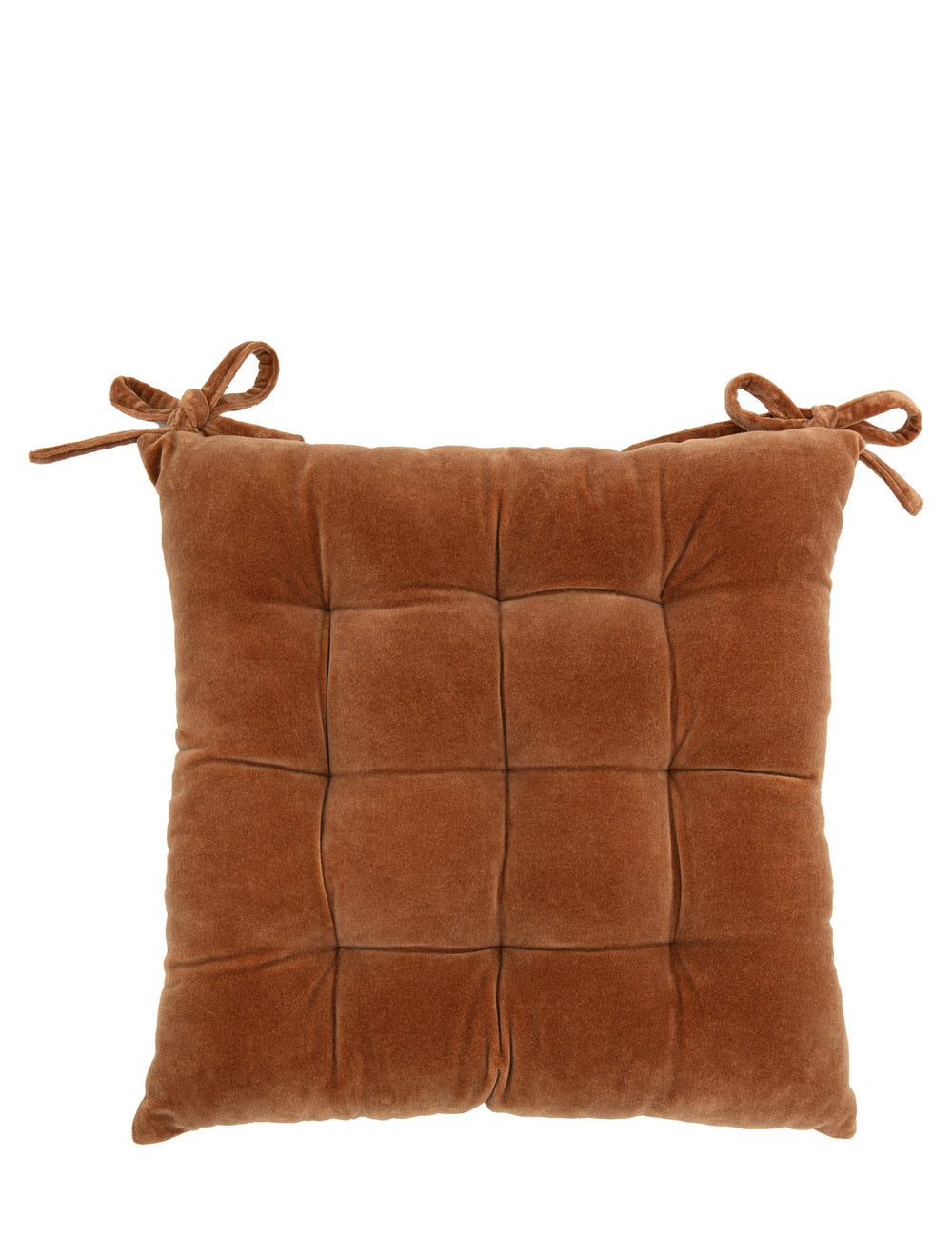 Cotton Velvet Seatpad Rust