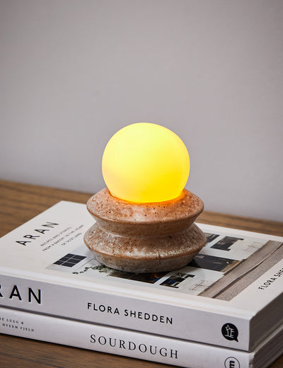 Small Stone Table Lamp