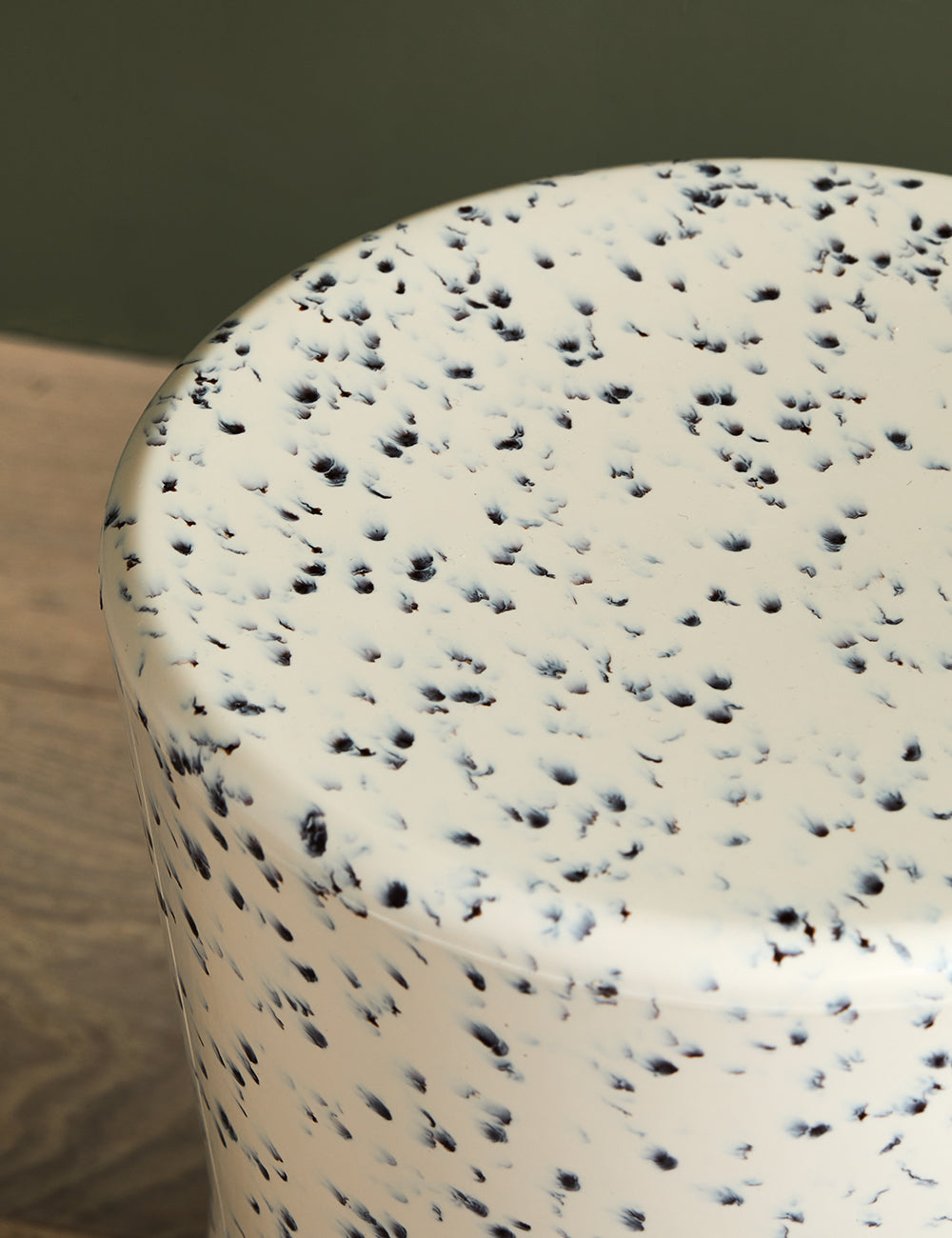 Tapered Terrazzo Side Table