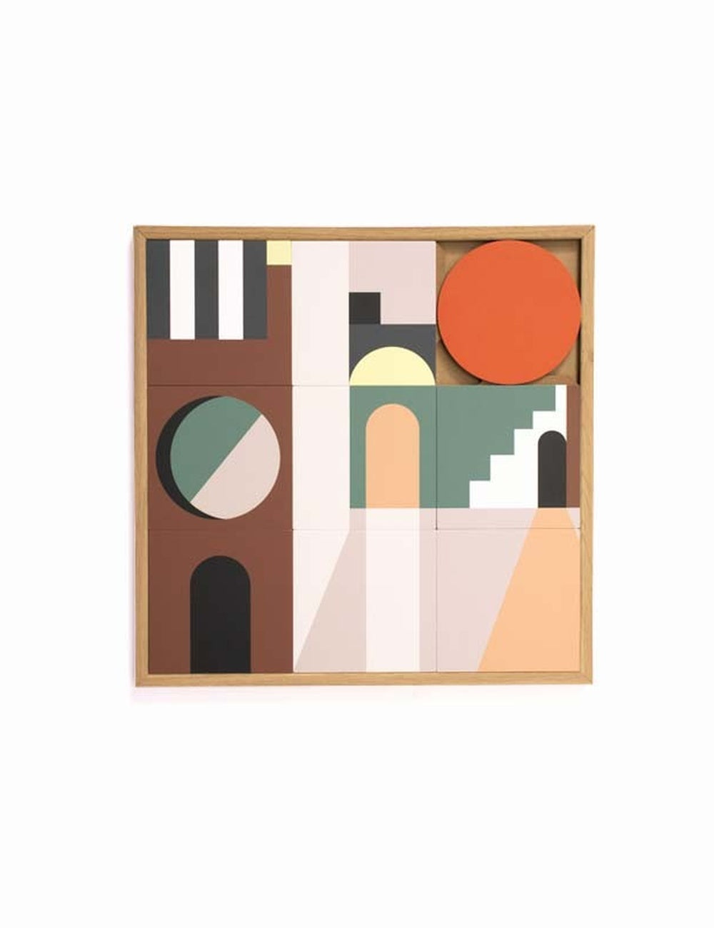 Abstract Riad Taquin Wall Art