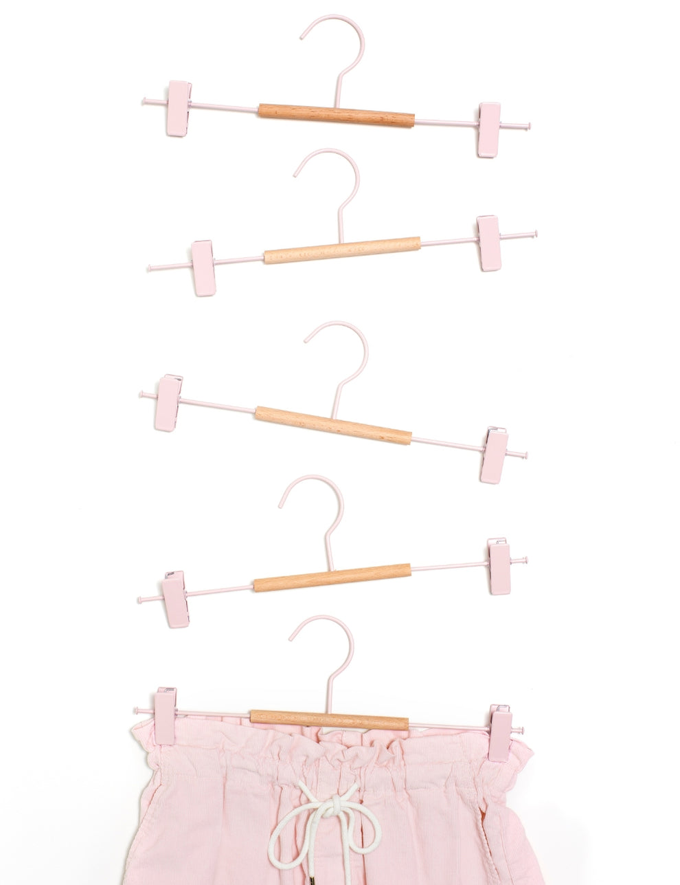 Adult Clip Hangers in Blush