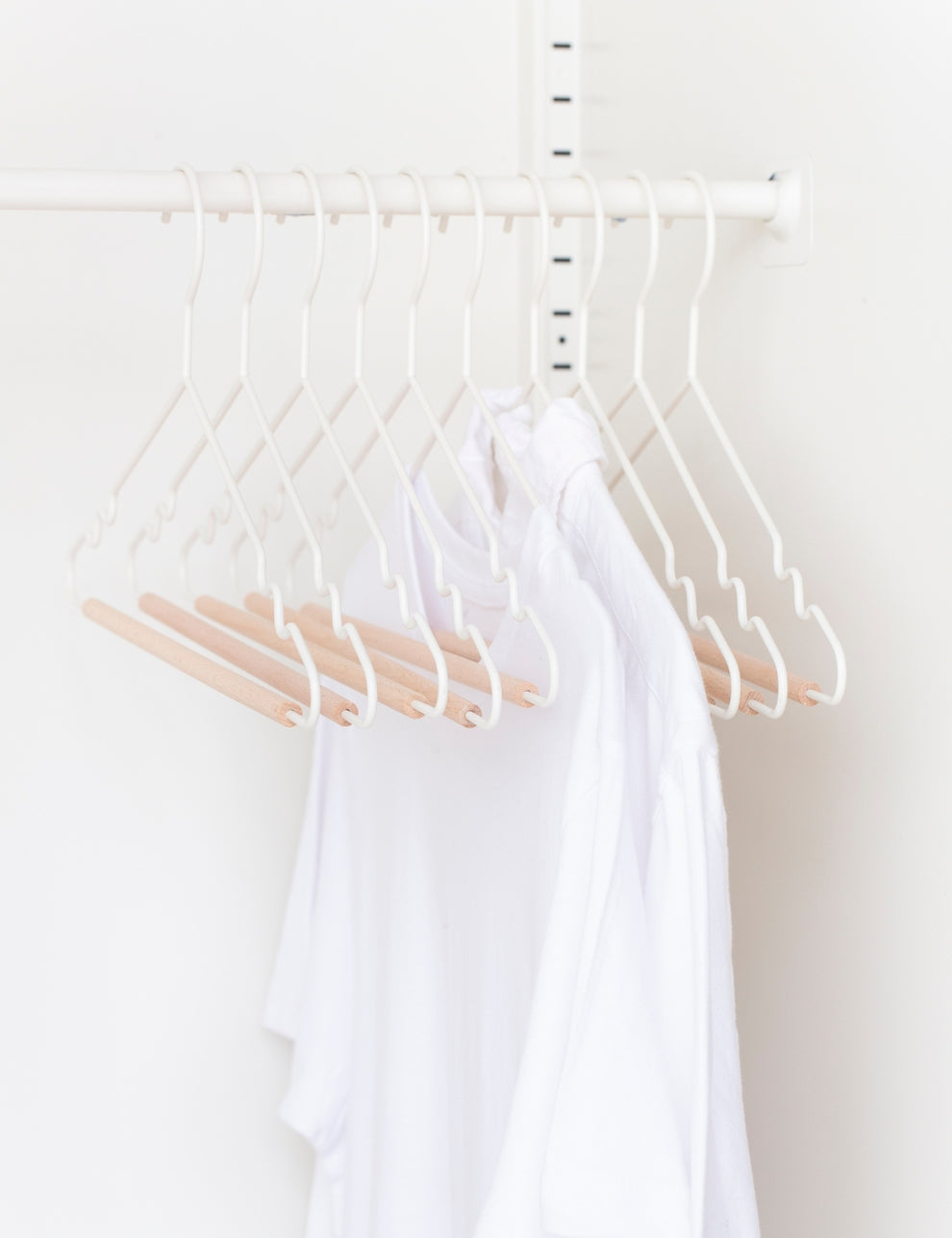 Adult Top Hangers in White