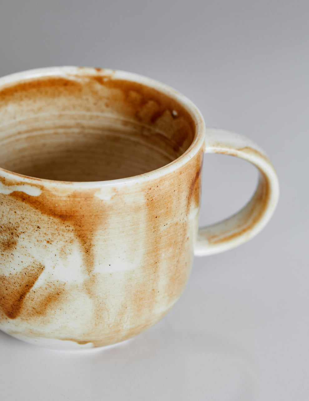 Cream Rustic Porcelain Mug