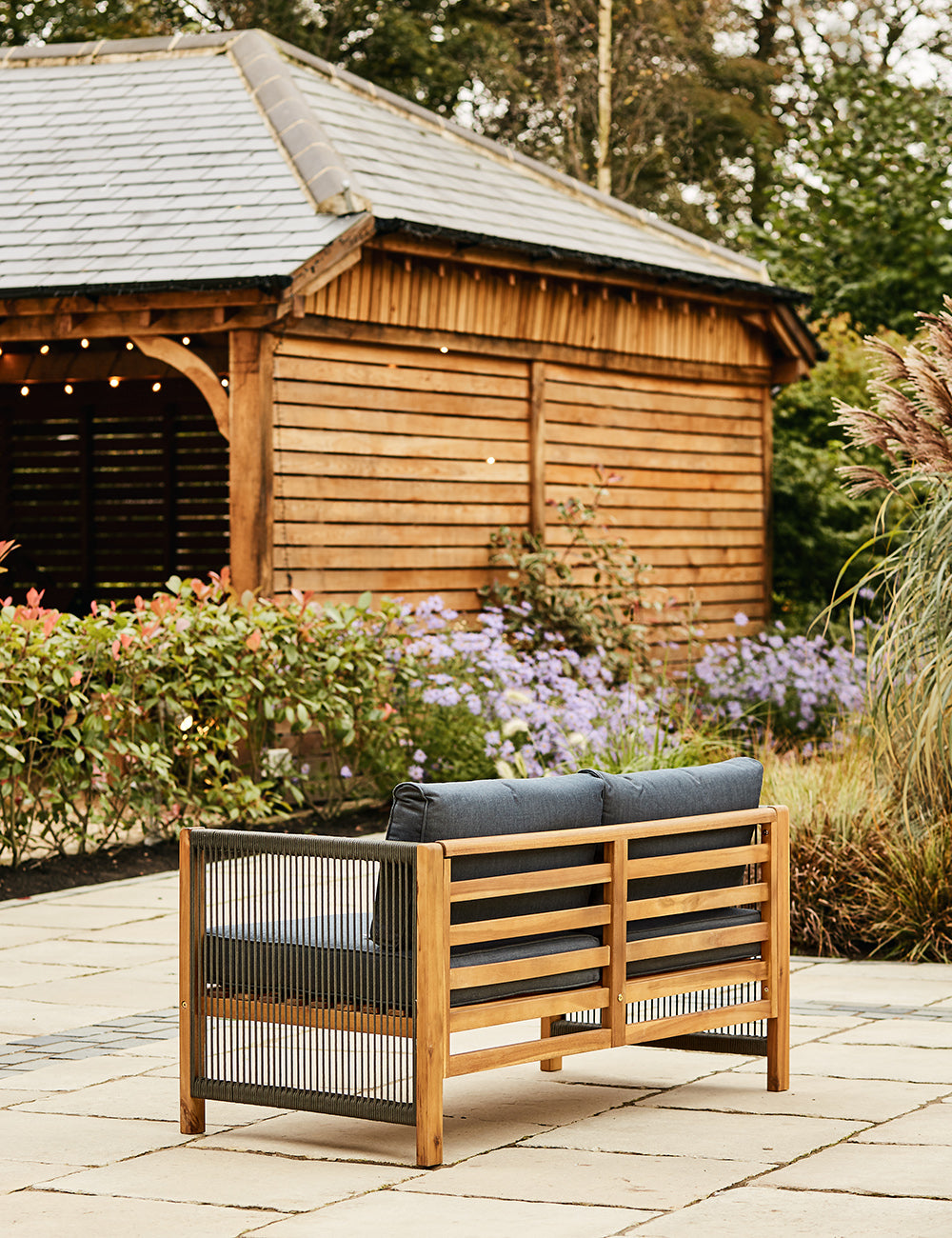 Four Piece Outdoor Lounge Furniture Set