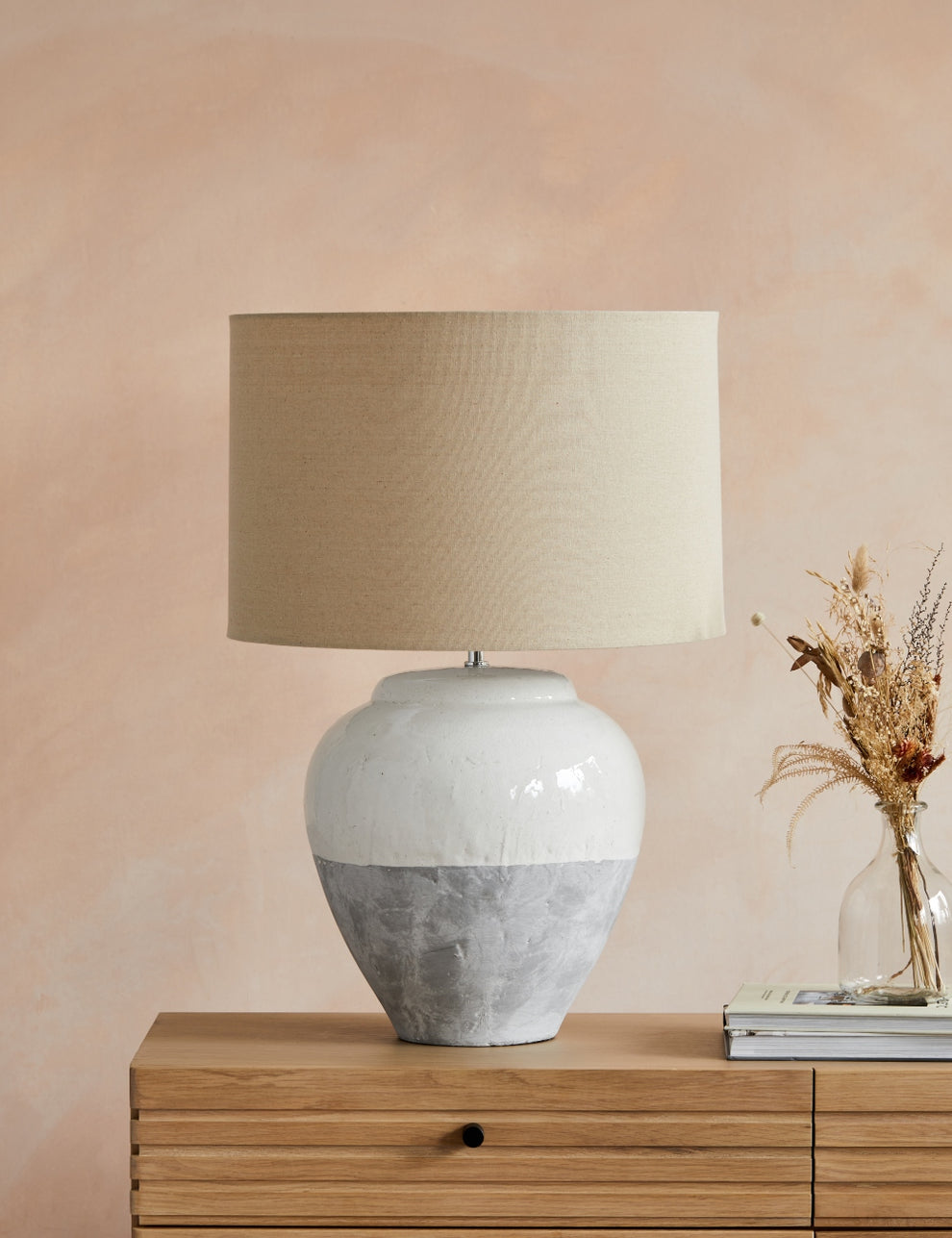 Two Tone Table Lamp 