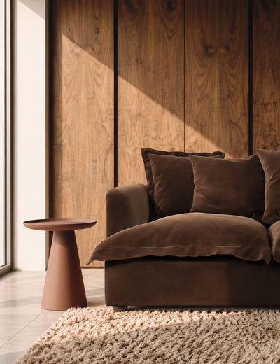 Cleo Side Table in putty
