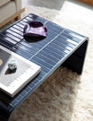 RikRak coffee table with Blue Tiles