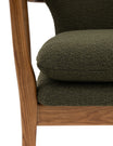 Draper Armchair - Green Boucle