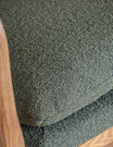Draper Armchair - Green Boucle