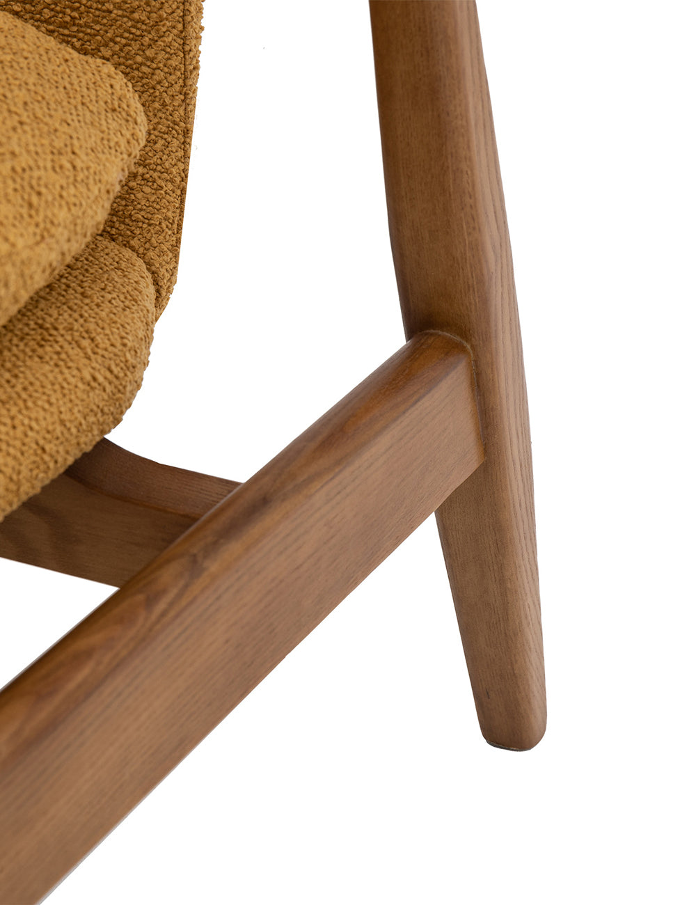 Draper Armchair - Ochre Boucle