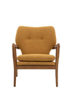 Draper Armchair - Ochre Boucle