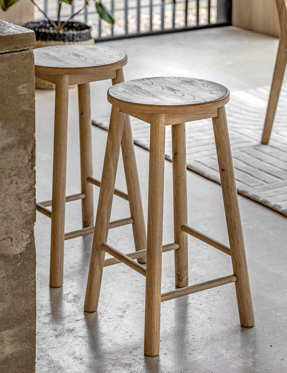 Eden Stool in Natural