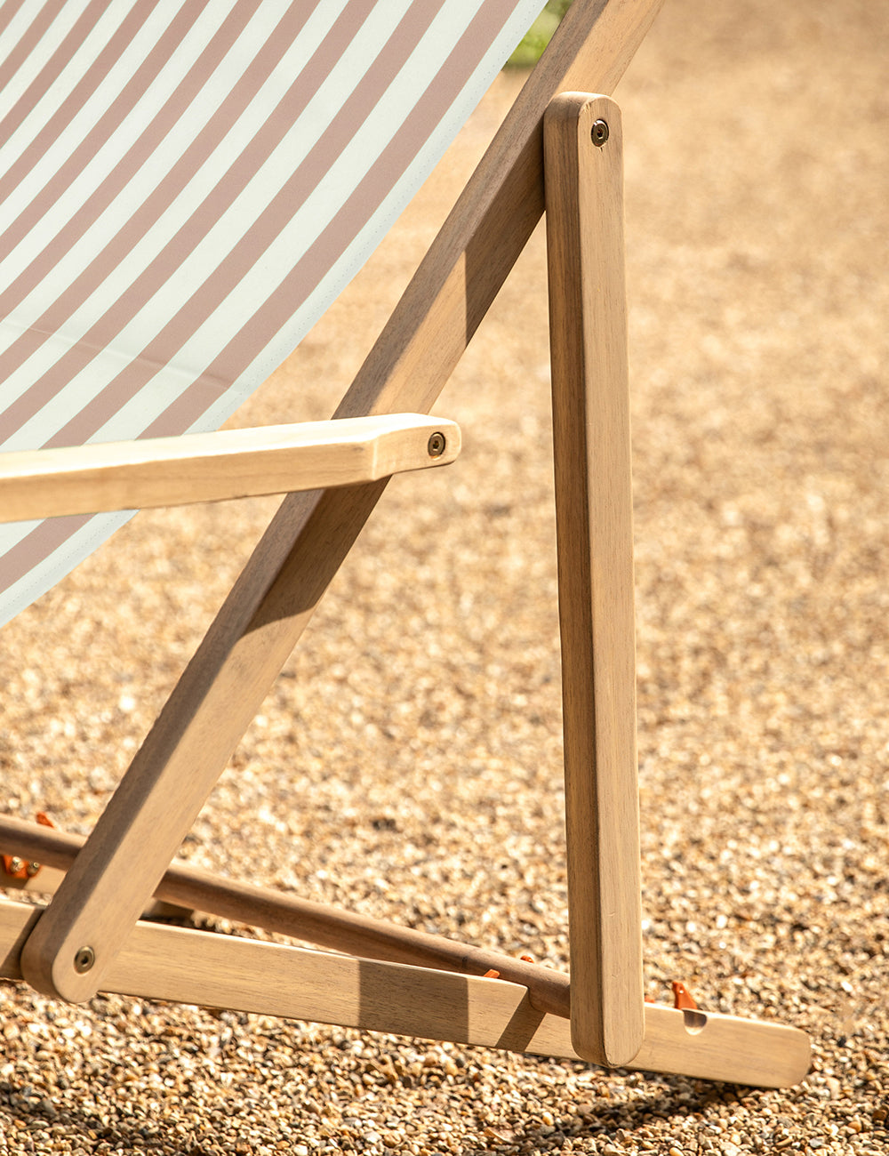 COMING SOON  Hove Deckchair in Terracotta stripe