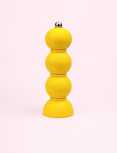 Addison Ross Yellow Bobbin Salt or Pepper Mill