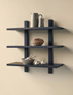 Set Black Shelf in a room setting
