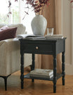 Evelyn 1 Drawer Side Table