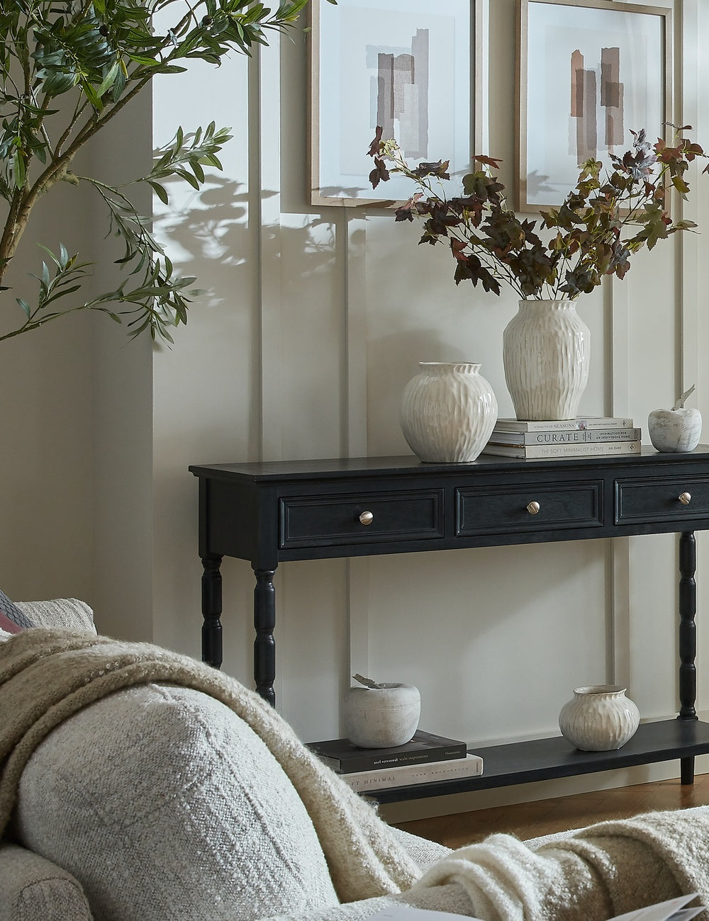 Evelyn 3 Drawer Console