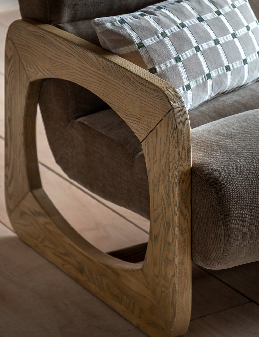 Cristobal Sepia 3 Seater Sofa