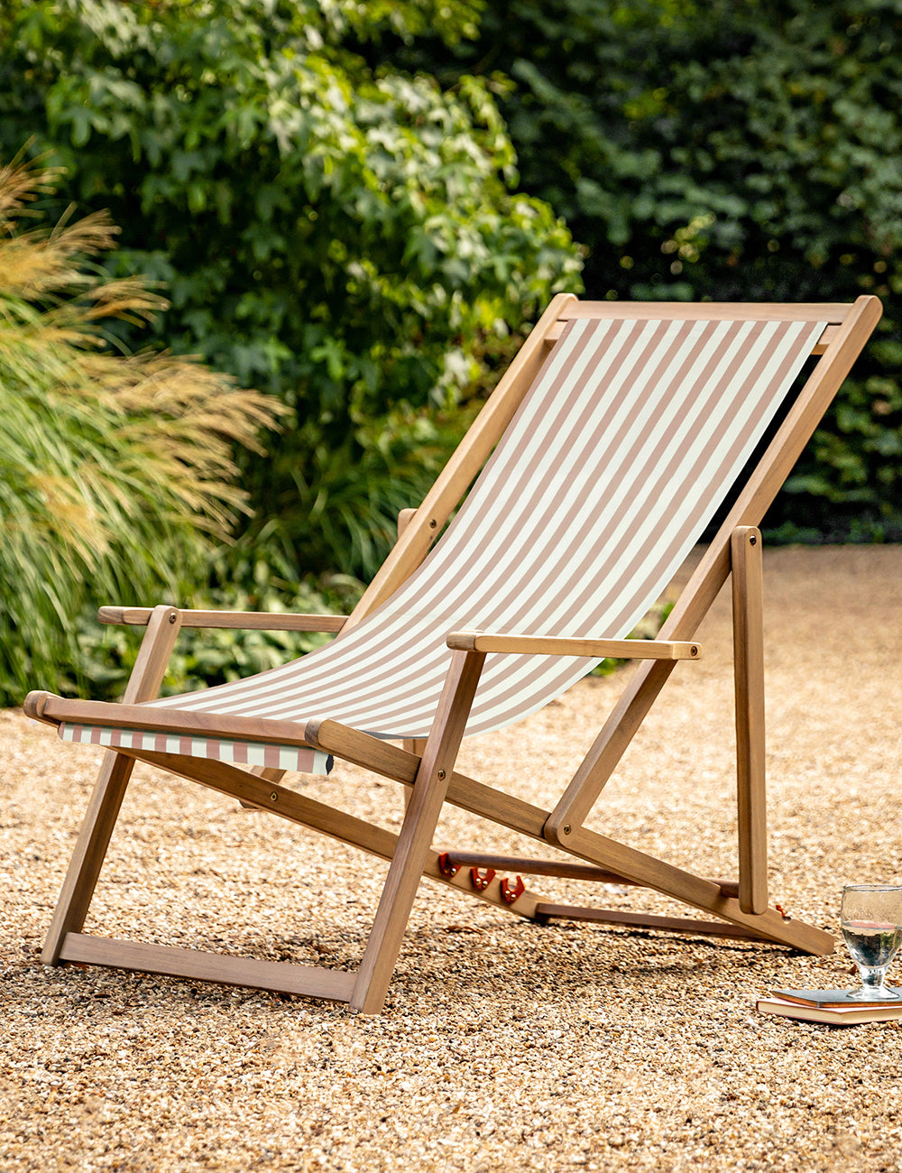 COMING SOON  Hove Deckchair in Terracotta stripe
