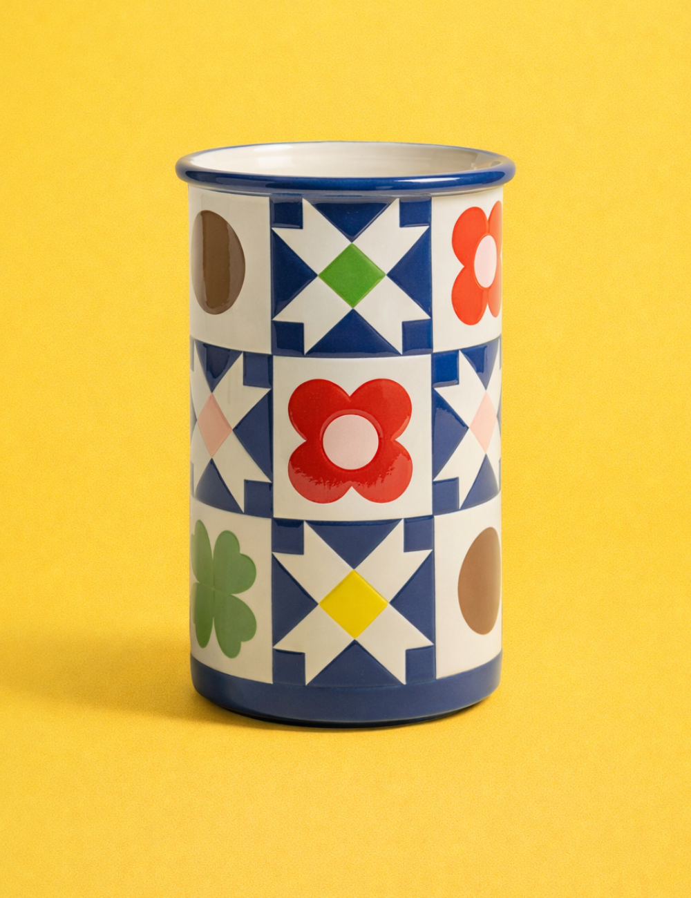 Klevering Patch Quilt Vase