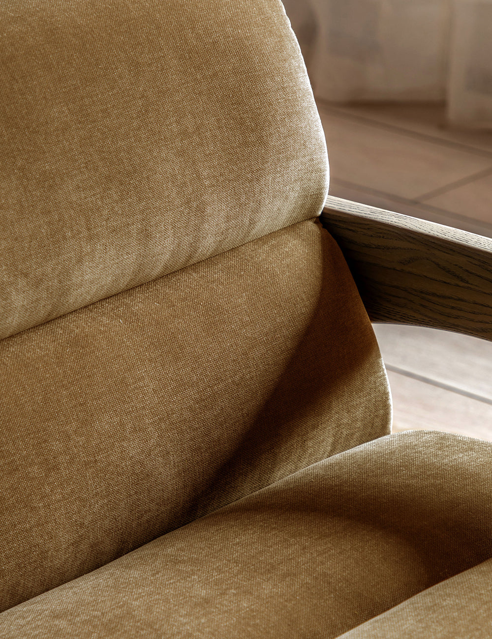 Cristobal Golden 3 Seater Sofa
