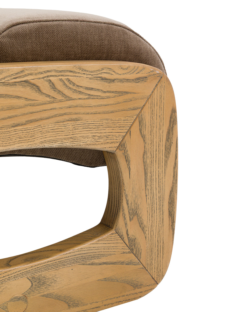 Cristobal Sepia Footstool