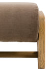 Cristobal Sepia Footstool