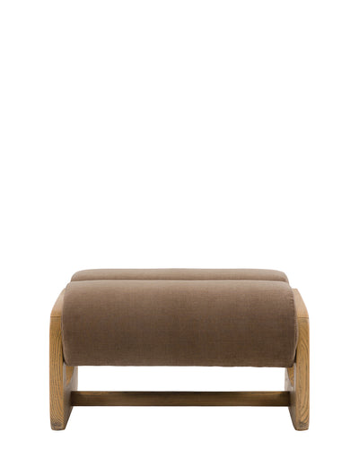 Cristobal Sepia Footstool