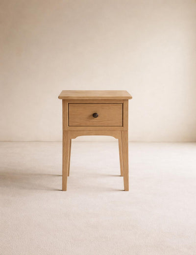 Rosalie 1 Drawer Slim Bedside Table