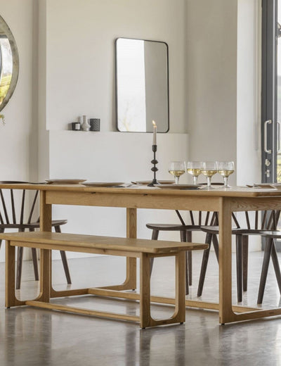Albie Extendable Dining Table - Natural
