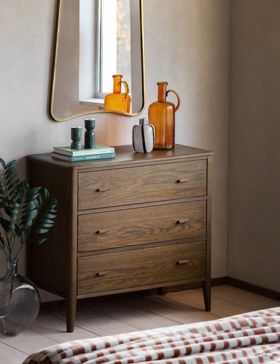 Dawson Dark Wood Chest of Drawers