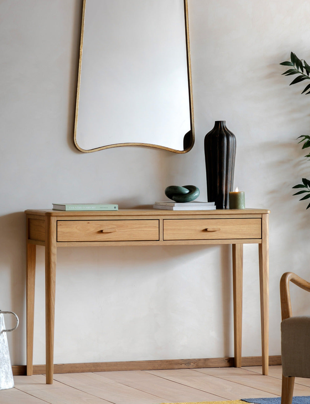 Dawson Console in Light Wood
