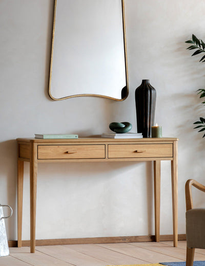 Dawson Console in Light Wood