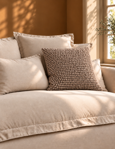 Taupe Pino Cushion