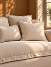 Alder Textured Cushion Cream