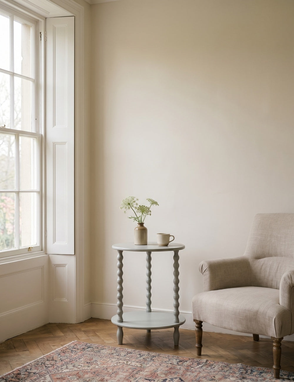 Clara Tall Round Side Table
