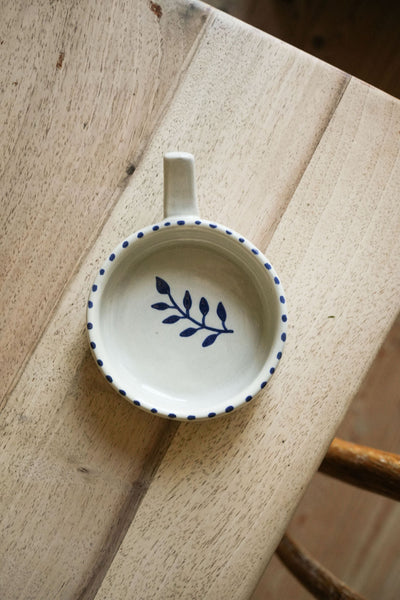 Sprig Olive Dish - Ink