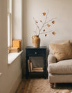 Evelyn 1 Drawer Side Table