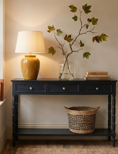 Evelyn 3 Drawer Console
