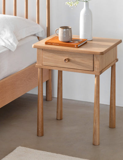 Orla Wooden Bedside Table