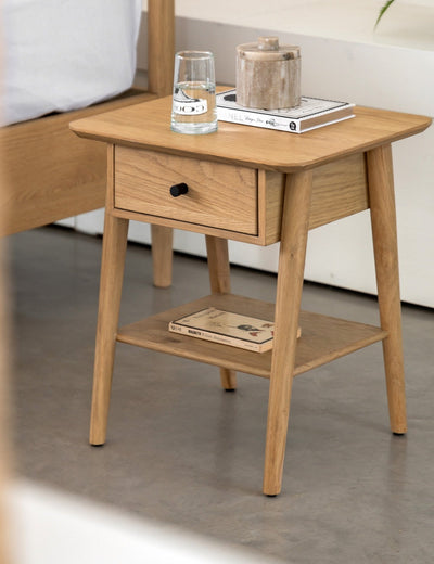 Eden Wooden Bedside Table
