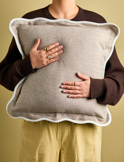 Greige Ariel Cushion