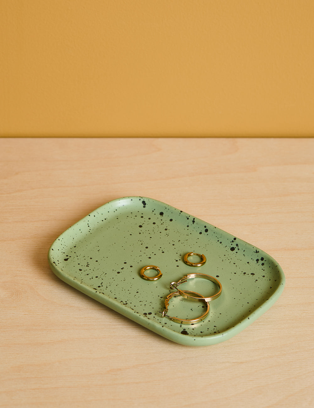 HKLIVING 70's Ceramics Crayon Trinket Trays (Set of 2)