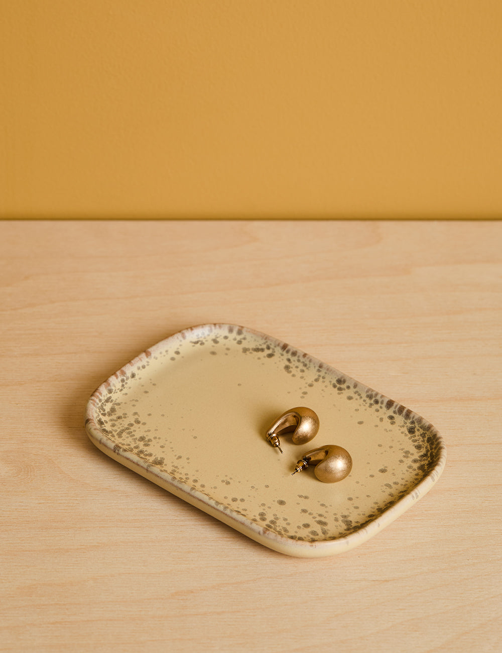 HKLIVING 70's Ceramics Crayon Trinket Trays (Set of 2)