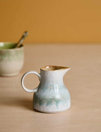 HKLIVING 70's Ceramics Petal Milk Jug