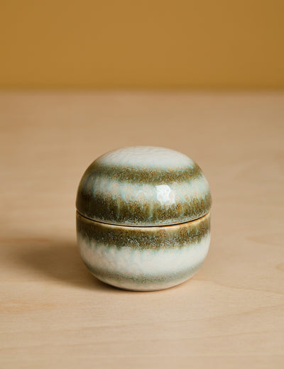 HKLIVING 70's Ceramics Petal Sugar Pot