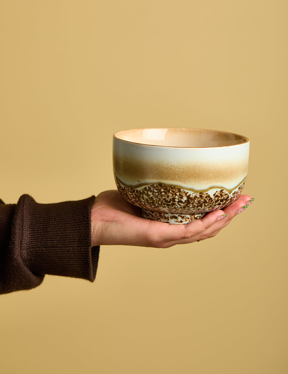 HKLIVING 70's Ceramics Shell Noodle Bowl