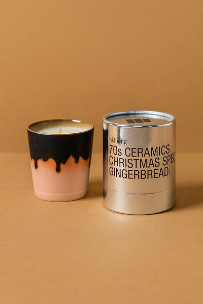 HKLIVING 70's Gingerbread Christmas Candle